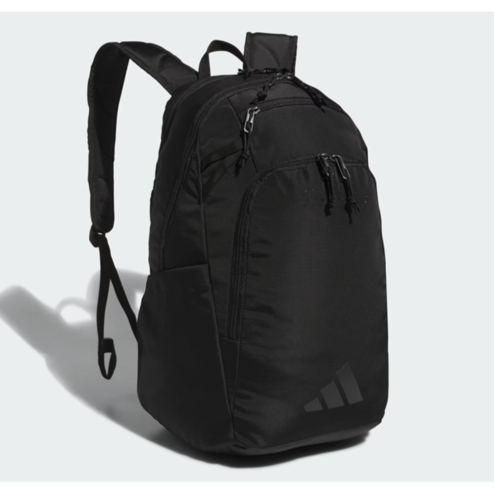 Adidas Black Defender 5 Backpack Laptop Gym School Bag New